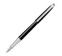Caran d'Ache Lèman Slim Black Ebony Stylographique F