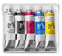 Caran Dache Lot de 5 tubes de couleurs primaires 10 ml