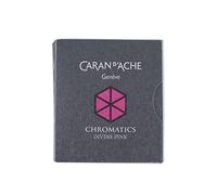 Caran d'Ache Lot de 6 cartouches d'encre Chromatics Rose
