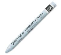 Caran d'Ache Neocolor II 003 Gris clair/gris clair (7500.003) / Pastel Lot de 10 (1 paquet) en cire aquarellable pour papier, carton, verre, bois, cuir, tissu et pierre