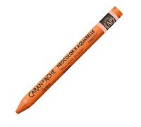 Caran d'Ache Neocolor II 052 SAFRAN/SAFFRON (7500.052) / Pastel 10 pièces (1 pack) / en cire soluble à l'eau/pour papier, carton, verre, bois, cuir, tissu, pierre