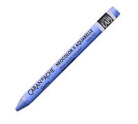Caran d'Ache Neocolor II 141 HELLULTRAMARIN/SKY BLUE (7500.141) / Pastel Lot de 10 (1 pièce) / Cire soluble à l'eau/pour papier, carton, verre, bois, cuir, tissu, pierre