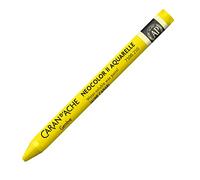 Caran d'Ache NEOCOLOR II 250 - Jaune canari (7500.250) / pastel (1 paquet) / 10 pièces (1 paquet) / en cire soluble à l'eau/pour papier, verre, bois, cuir, pierre