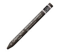 Caran d'Ache Neocolor II 407 Sepia/Sepia (7500.407) / Pastel Lot de 10 (1 paquet) / en cire soluble dans l'eau/pour papier, carton, verre, bois, cuir, tissu, pierre