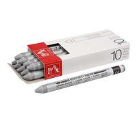 Caran d'Ache Neocolor II 498 Lot de 10 pastels en cire aquarellable pour papier, carton, verre, bois, cuir et pierre