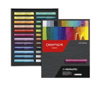 Caran D'Ache Neopastel - Pastel à l'huile de qualité pour artistes, lot de 24 couleurs assorties
