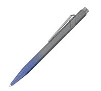 Caran d'Ache Stylo à bille rétractable 849 Claim Your Style avec étui Bleu orage