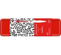 CARAN D'ACHE Stylo à bille "849 Keith Haring", blanc, M, NM0849.123