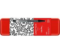 CARAN D'ACHE, Stylo à bille "849 Keith Haring", noir, M, NM0849.223