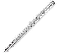 Caran d'Ache Stylo plume Ecridor Chevron, palladié, Plume : large (B)