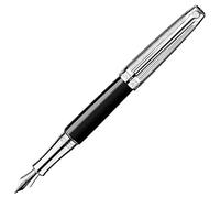 Caran d'Ache - Stylo plume LÉMAN BICOLOR NOIR - Pointe fine