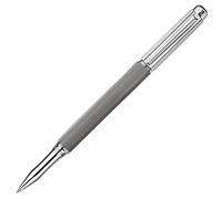 Caran D'ache Various Ivanhoe Stylo roller revêtement rhodium Plaqué argent