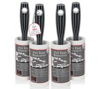 Caraselle - 1408-1 7.5 m par Rouleau 4 Pet Cheveux Brosse adhésive - Blanc