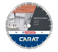 Carat CES3504200 Lame De Scie Diamantée - 350 X 25.40/20mm - Universelle