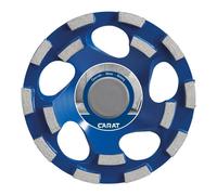 Carat Tête de ponçage béton Ø125x22,23 Mm Dustec®, Cubd Master