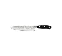 SABATIER TROMPETTE Carbon - Couteau de chef 16 cm martelé avec protection de lame