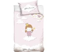 Carbotex housse de couette Little Prince 100 x 135 cm coton rose