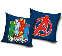 Carbotex Housse de coussin compatible avec Avengers de 40 x 40 cm (AV587823)