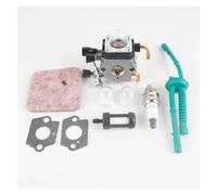 Carbu Carburateur Tondeuse À Gazon Avec Filtre Carburateur Joint Carb Pour STIHL FS38 FS45 FS46 FS55 Pour KM55 C1Q-S66 C1Q-S71 C1Q-S97 C1Q-S186A Carburateur pour moteurs(Carb kit)