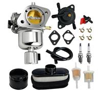 Carburateur 15004-0985 pour moteur Kawasaki FR691V FS691V FR651V FS651V 23HP, tondeuse à gazon avec pompe à carburant, filtre à air, kit d'entretien du carburateur 1 Set