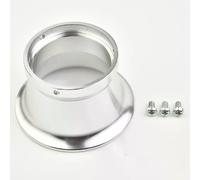 Carburateur 50 mm, filtre à air, corne de vent, coupe 24/26/28/30 mm, carburateur de moto pour moteur Keihin OKO PWK24-30 en alliage d'argent~0667