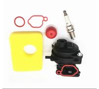Carburateur 799583 593261 595656 591979 compatible avec les pièces moteur de tondeuse à gazon Briggs Stratton 300E 450E 500E 550EX 500 125cc 140ccc (A)
