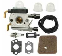 Carburateur avec conduite de carburant pour STIHL HS75 HS80 HS85 HL75 HL75K FH75 HT70 HT75 KM80 KM85 KM85R SP80 SP85 FC75 FC85