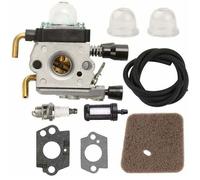 Carburateur avec conduite de carburant pour STIHL HS75 HS80 HS85 HL75 HL75K FH75 HT70 HT75 KM80 KM85 KM85R SP80 SP85 FC75 FC85 Ta
