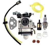 Carburateur avec filtre à essence pour 23 cc 25 cc 26 cc Einhell AL-KO Atika Tarus Timbertech Rotfusch Essence débroussailleuse débroussailleuse débroussailleuse