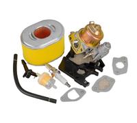 Carburateur avec Filtre à Huile air pour étincelle pour Joint de Bouchon, Support Tuyau, kit Plaque d'espacement adapté pour Scheppach HP1100S HP2000S Vibrant