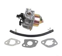 Carburateur avec starter automatique 19 mm, construction en métal pour moteurs de tondeuse à gazon, compatible avec modèles 1P70F 1P70 1P75F 1P75 196CC