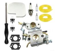 Carburateur C1M-W26 pour tronçonneuse Poulan PR4218 PP4218A Composant de mise à niveau de soupape de carburant en alliage pour équipement d'alimentation extérieur Ajustement régulier