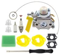 Carburateur C1U-H60 avec filtre à air, compatible avec les modèles de débroussailleuses Ryobi Homelite