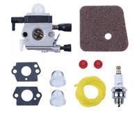 Carburateur Carb Clapet anti-retour Filtre à air Tuyau de carburant Kit Pour Stihl FS38 FS55 FS80 FS85 FS45 FC55 Débroussailleuse