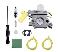 Carburateur compatible avec Homelite Ryobi UT-09521 Zama C1U-H46A C1U-H60 26cc 30cc UT-09510 Moteur de débroussailleuse (1 jeu comme attaché)