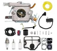 Carburateur Compatible avec Husqvarna 36 41 136 137 137E 141 142 141LE 142E Tronçonneuse, pour Walbro WT-657 WT-529 WT-289 WT-285 WT-202 et Zama C1Q-W29E, avec Filtre à air Bougie Filtre à Carburant