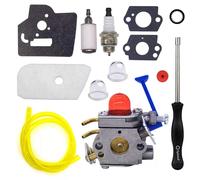 Carburateur compatible avec Husqvarna 545081848 125L 125LDX 128CD 128L 128LD 128LDX 128R 128RJ remplace le carburateur de débroussailleuse C1Q-W40A~0314