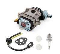 Carburateur de débroussailleuse for Alko for BC410 for BC 4125 4535 Carburateur de débroussailleuse for étincelle for bougie Tuyau de ligne de filtre à carburant for kit de carburateur