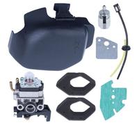 Carburateur de moteur Couvercle du filtre à air Trousse pour Honda GX25 GX25NT HHT25S Tondeuse à gazon 16100-Z0Z-034 17211-Z0H-000