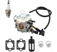 Carburateur de rechange pour souffleurs BG56 BG86 SH56 SH86, SH86, kit complet de 8 pièces avec composants du système de carburant et joints (B)