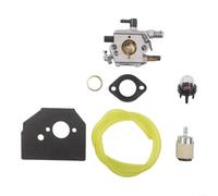 Carburateur de rechange pour tronçonneuse Remington Rm4216 Rm4218 et Craftsman 316381880 compatible avec les pièces 953-08137 753-08137 avec tuyau de carburant