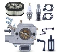 Carburateur de remplacement pour STIHL 044, 046, MS440, MS460, avec filtre et bougie d'allumage