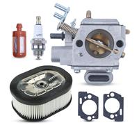 Carburateur de remplacement pour Stihl 046, MS440, MS460, avec filtre à air et bougie d'allumage
