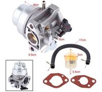 Carburateur de tondeuse à gazon - Honda - Kit joint inclus - 9x6x6,5 cm - Tuyau 17 cm - Filtre 5,5x3 cm - 265 g