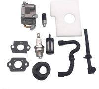 Carburateur de Tondeuse à Gazon pour pièces de Moteur carburateur tronçonneuse pour Stihl MS170 MS180 MS 170 180 017 018 pour ZAMA C1Q-S57 C1Q-S57B Remplacement scie à chaîne(10pcs)