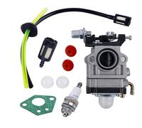 Carburateur Débroussailleuse 52cc 49cc 43cc Carbu Kit Carbu avec Joint Tuyau, Bougie et Filtre à Essence