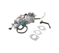 Carburateur double carburant pour GPL Kit de conversion pour moteurs GX390 188F 190F 45-55KW avec levier de starter et joints en métal pour tondeuse à gazon équipement extérieur
