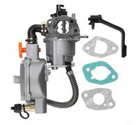 Carburateur Dual Fuel pour GX200 170F Générateur 3500W | Compatible pour gx200, 170F, 168F, 208cc-212cc, 6.5-7.5HP, sortie 3500W, métal