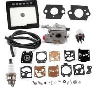 Carburateur Filtre à Air Membrane Joint Réparation kit pour Echo CS301 CS305 CS3000 CS3400 WALBRO WT-589 WT-402 Tronçonneuse remplace A021000231 A021000230 A021000760 90076 90149Y