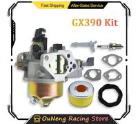 Carburateur GX390 pour Honda GX340 GX 390 13HP 11HP 16100-ZF6-V00 16100-ZF6-V01 Toro 22308 22330 Dingo, pompes à eau pour tondeuse à gazon GX390 set